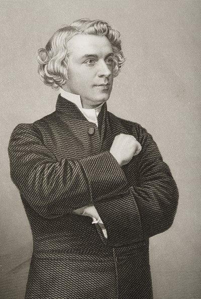 John Chippendall Montesquieu Bellew, engraved by D.J. Pound from a photograph, from 